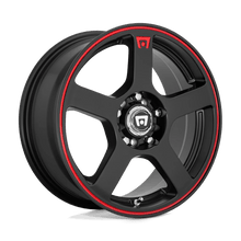 Load image into Gallery viewer, MR116 16X7 4X4.25/4.5 M-BLK/RED +40MM
