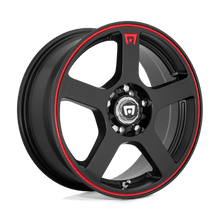 Load image into Gallery viewer, MR116 15X6.5 4X100/4.5 M-BLK/RED +40MM