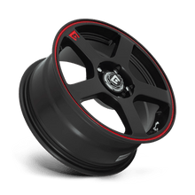 Load image into Gallery viewer, MR116 16X7 4X4.25/4.5 M-BLK/RED +40MM