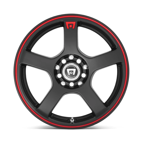 MR116 15X6.5 4X100/4.25 M-BLK/RED +40MM