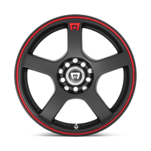 Load image into Gallery viewer, MR116 18X8 5X100/4.5 M-BLK/RED +35MM