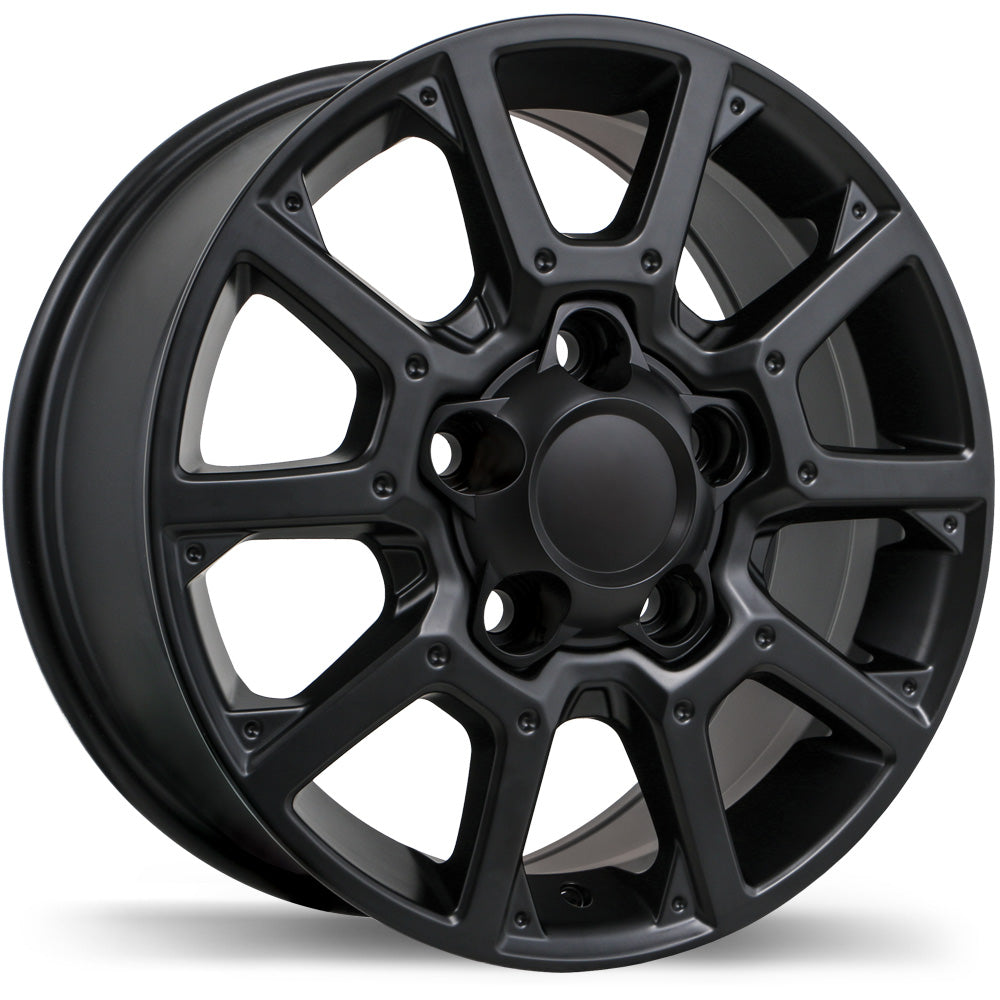 R226 18x8.0 5x150mm +60 110.1mm BLK / SAT