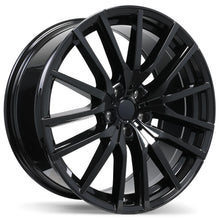 Load image into Gallery viewer, R233 22x9.5 5x112mm +37 66.6mm BLK