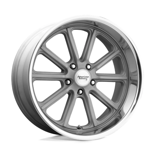 VN507 18X8 5X5.0 VINTAGE SLV DIA LP 0MM