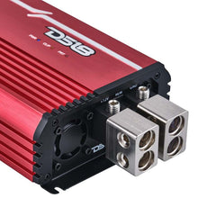 Load image into Gallery viewer, DS18 1-Channel Amp Class D Full-Range Monoblock 5000 Watts RMS/1ohm DPIV1/0 Terminals Included Red