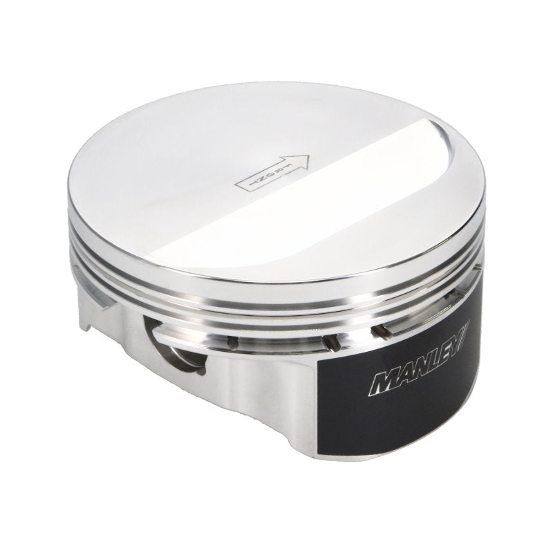 Manley Chevrolet LS Series 4.000in Stroke 4.125in Bore -5cc Flat Top Standard Pistons - Set of 8 - GTR Auto