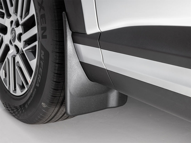 WeatherTech 2026 Hyundai Palisade Front Mudflaps - Black 110221