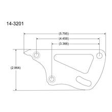 Load image into Gallery viewer, Peterson Fluid Systems Ford Small Block Mount Blade - Right Side