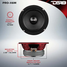 Load image into Gallery viewer, DS18 6.5in 250 Watts RMS 8 ohm Mid-Range Loudspeaker