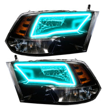 Load image into Gallery viewer, Oracle Lighting 09-18 RAM 1500 Sport Halo Headlights - Blk Housing w/2.0 Controller