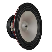 Load image into Gallery viewer, DS18 8in 275 Watts RMS 4 ohm Mid Range Loudspeaker w/ Translucent Dust Cap and Cone w/RGB LED Lights
