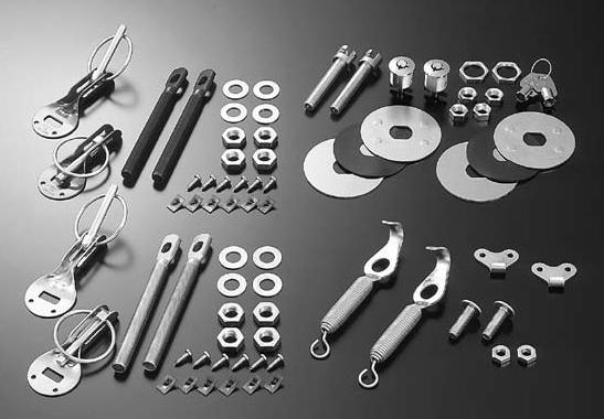Cusco Body Pins For Hood Aluminum-Black, Universal - GTR Auto