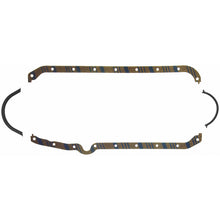Load image into Gallery viewer, Fel-Pro Chevrolet Corvette OS 5197 C-5 Engine Oil Pan Gasket Set Blue Stripe cork-rubber