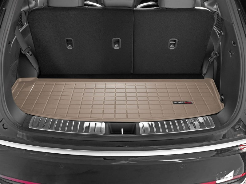 WeatherTech 2026 Hyundai Palisade Behind 3rd Row Cargo Liners - Tan 411868