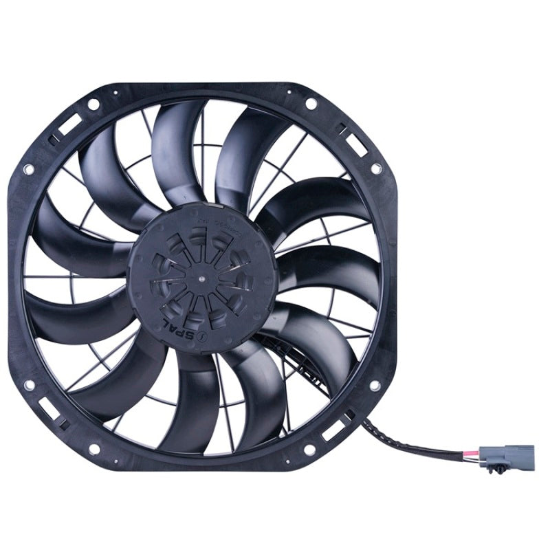 SPAL 850W 19in BEAST 3700 Flush Mount Brushless Fan w/Jumper Harness 30107521-PKG