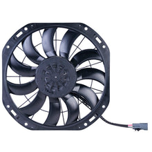 Load image into Gallery viewer, SPAL 850W 19in BEAST 3700 Flush Mount Brushless Fan w/Jumper Harness 30107521-PKG