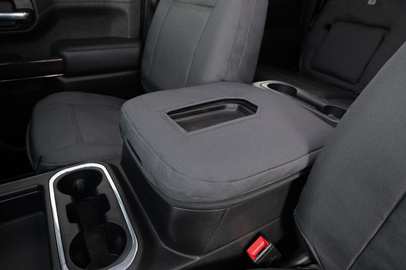 Covercraft 19-24 Subaru Ascent Carhartt PrecisionFit Custom Third Row Seat Covers - Gravel