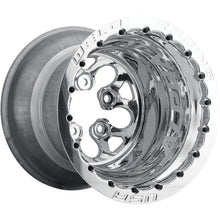 Load image into Gallery viewer, Weld Alpha-1 15x12 / 5x4.75 BP / 4in. BS Polished Wheel - Polished Double Beadlock MT