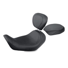 Load image into Gallery viewer, Mustang 06-17 Harley Dyna Wide Tripper Solo Seat w/Driver Backrest - Black
