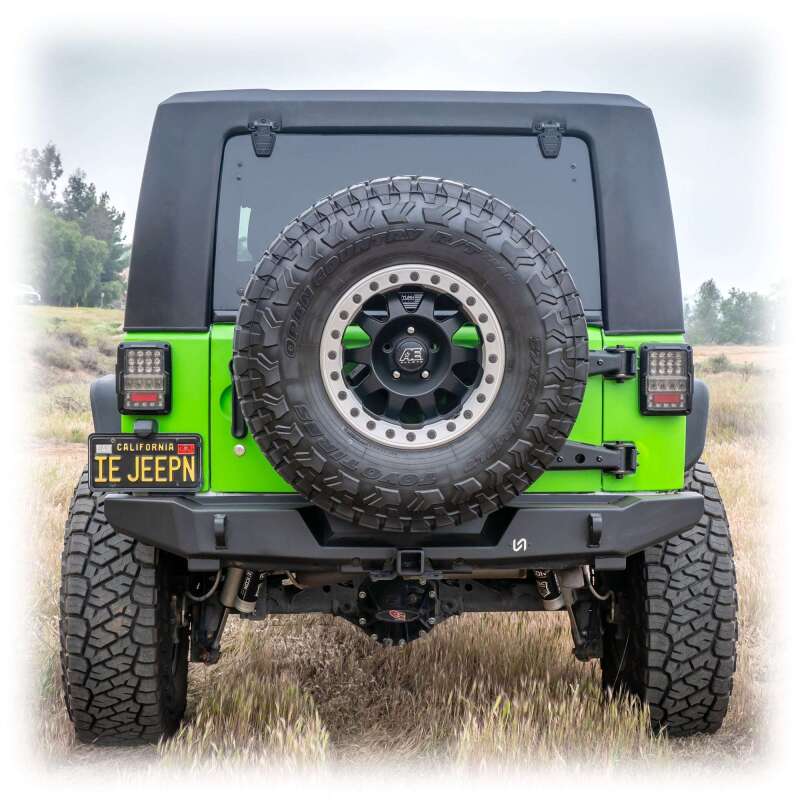 Turn Offroad 07-18 Jeep JK 4 Door Squareback Hardtop 2-Piece - White HTJKSQ2-M4W