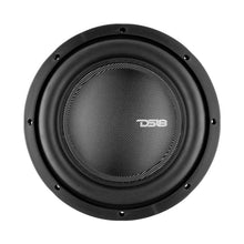 Load image into Gallery viewer, DS18 10in 600 Watts RMS 4 ohm SVC Shallow Mount Fiber Glass Subwoofer IXS Series