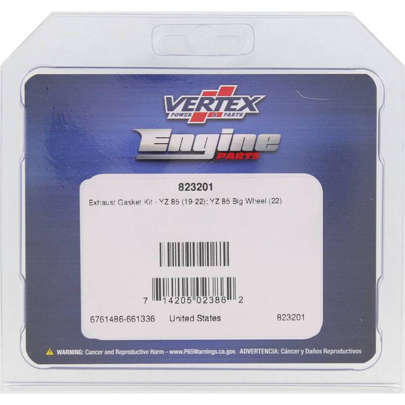 Vertex Gaskets 19-23 Yamaha YZ85 Exhaust Gasket Kit 823201