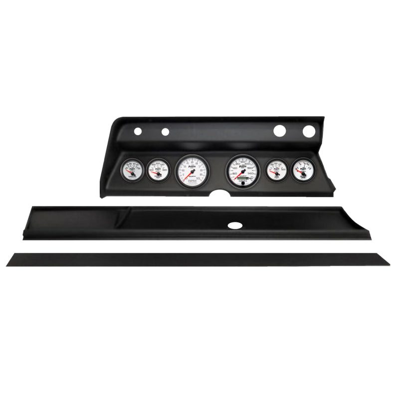 Autometer Phantom II Direct Fit Dash Kit 1966 Chevy Chevelle (2 x 3-3/8in. / 4 x 2-1/16in.) 2931-10