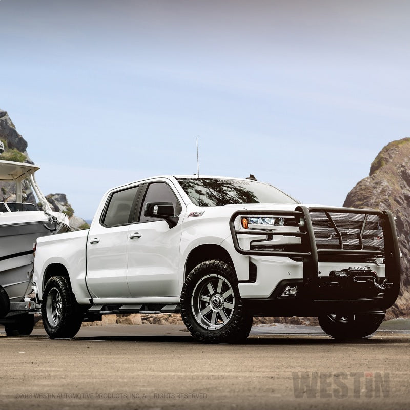 Westin Chevrolet Silverado 1500 19-21 (Excl. 2019 Silverado LD) HDX Winch Mount Grille Guard - GTR Auto