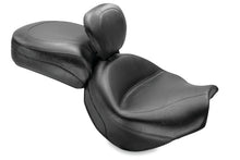 Load image into Gallery viewer, Mustang 04-10 Kawasaki Vulcan 2000 Classic,LT Standard Touring 2PC Seat w/Driver Backrest - Black