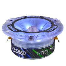 Load image into Gallery viewer, DS18 3.8in Super Bullet Tweeter 120 Watts RMS 1in Aluminum Vc 4 ohm Digital LED Lights