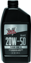 Load image into Gallery viewer, Twin Power 20W50 Premium Oil - Quart