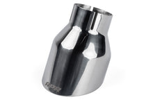 Load image into Gallery viewer, APR Single-Walled 4in Slash-Cut Tips - Polished Silver - Set of 2 TPK0004