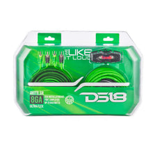 Load image into Gallery viewer, DS18 8-GA Amplifier Install Kit Advance- Green