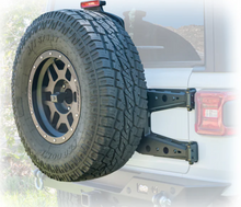 Load image into Gallery viewer, Turn Offroad 2018+ Jeep JL Hinge Mount Tire Carrier