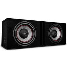 Load image into Gallery viewer, DS18 Dual 12in Loaded 900 Watts RMS 2x GEN-X124D Ported Enclosure Speakers Included