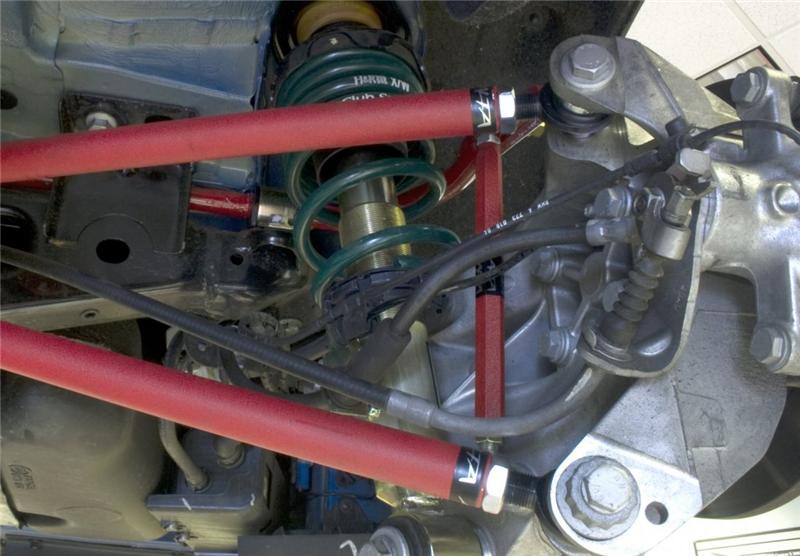 ALTA 02-12 Mini Cooper/S/JCW (Incl. 05-12 Convertible) & 09-12 Clubman Front Endlinks Adj Pair - Red - GTR Auto