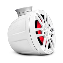 Load image into Gallery viewer, DS18 Marine And Psports Compact Towers Flat And Pole Mount 6.5in 100 Watts RMS RGB LED Lights White