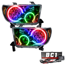 Load image into Gallery viewer, Oracle 07-11 Toyota Tundra Pre-Assembled Headlights - Black Housing - w/ BC1 Controller