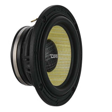 Load image into Gallery viewer, DS18 Dlx Qlty 6.5in+3.5in+2.2in 3-Way 180 Watt RMS 4 ohm Ylw Straw + Composite Foam Cone Neodymium