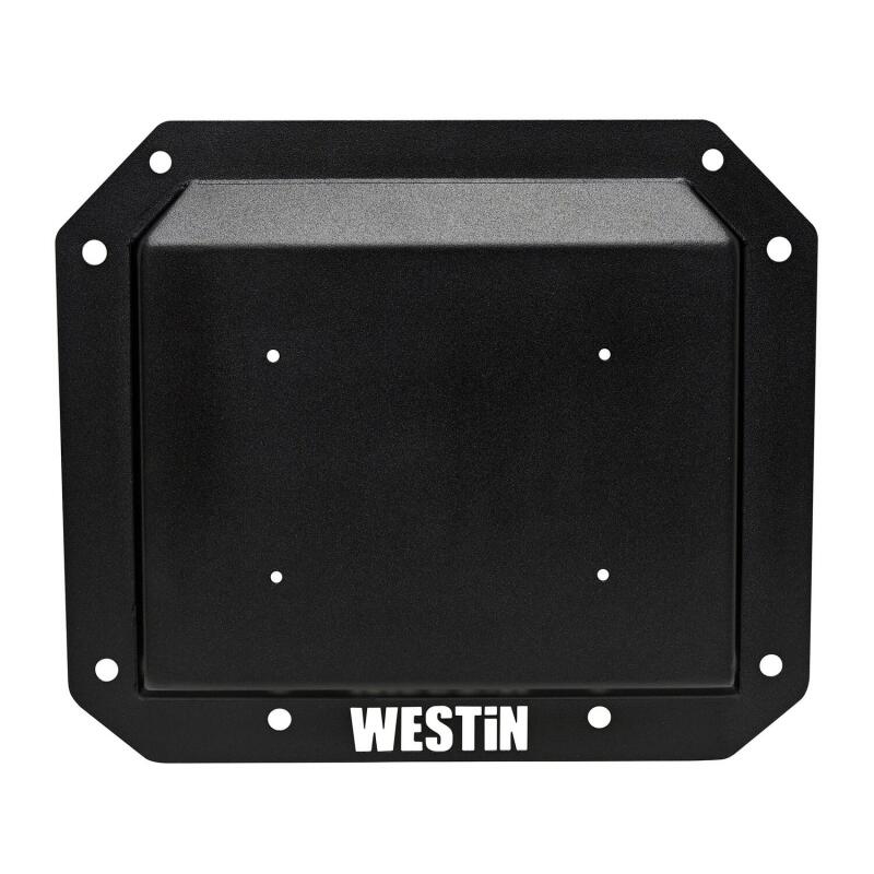 Westin 21-25 Ford Bronco (Excl. Sport) Spare Tire Delete Plate - Tex. Blk - GTR Auto