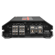 Load image into Gallery viewer, DS18 4-Channel SXE Amplifier Class A|B 2x 200/4ohm Bridge 4 x 100/2ohm 4 x 60/4ohm Watts RMS- Black