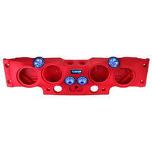 Load image into Gallery viewer, DS18 2007-18 Jeep JK/JKU Soundbar Fits 4 x 8in Speakers (Not Included) Tweeters Drivers Included-Red