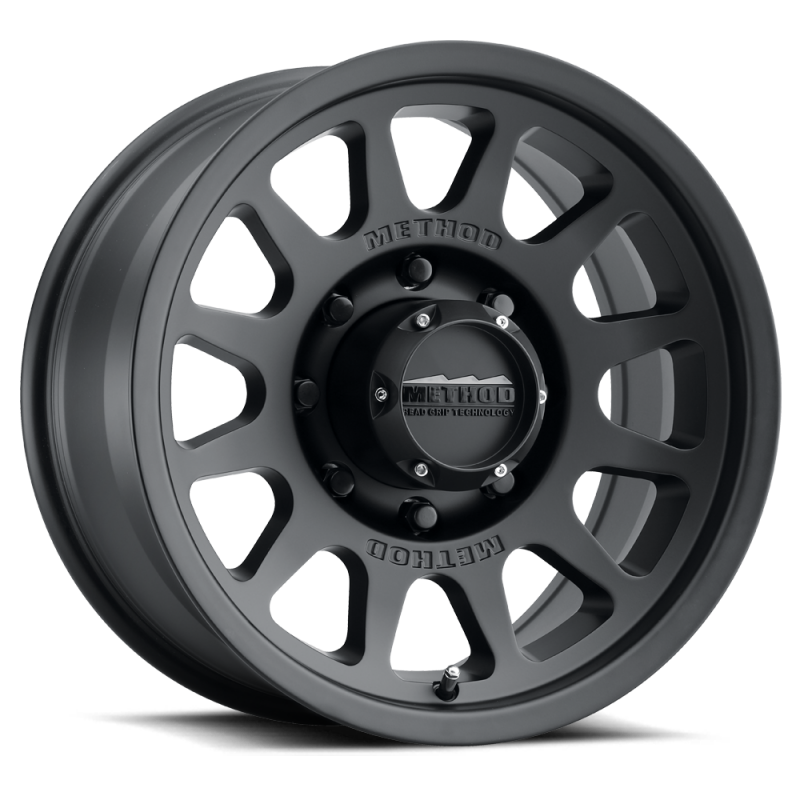 Method MR703 Bead Grip 18x9 12mm Offset 8x170 130.81mm CB - Matte Black MR70389087512