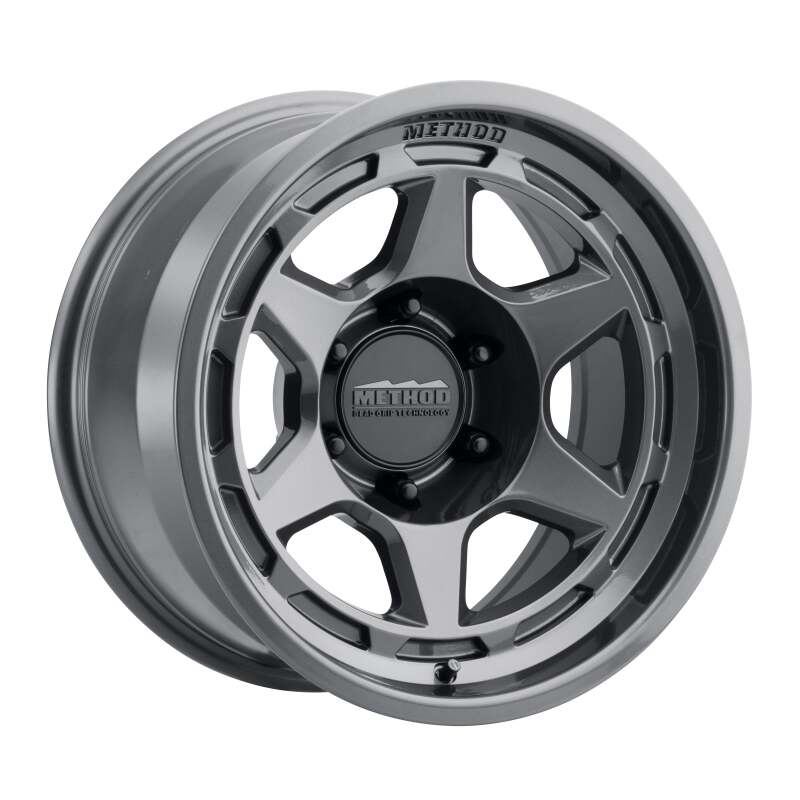 Method MR708 17x9 / 6x135 BP / -38 Offset / 3.5in BS Wheel - Gloss Titanium MR70879016838N