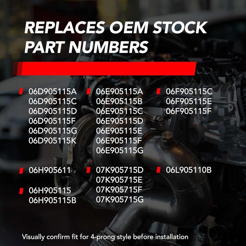 APR EA888.1/EA888.2/EA113/EA837 (PQ35/PQ45) 2.0T/3.0T Ignition Coil - Red MS100208
