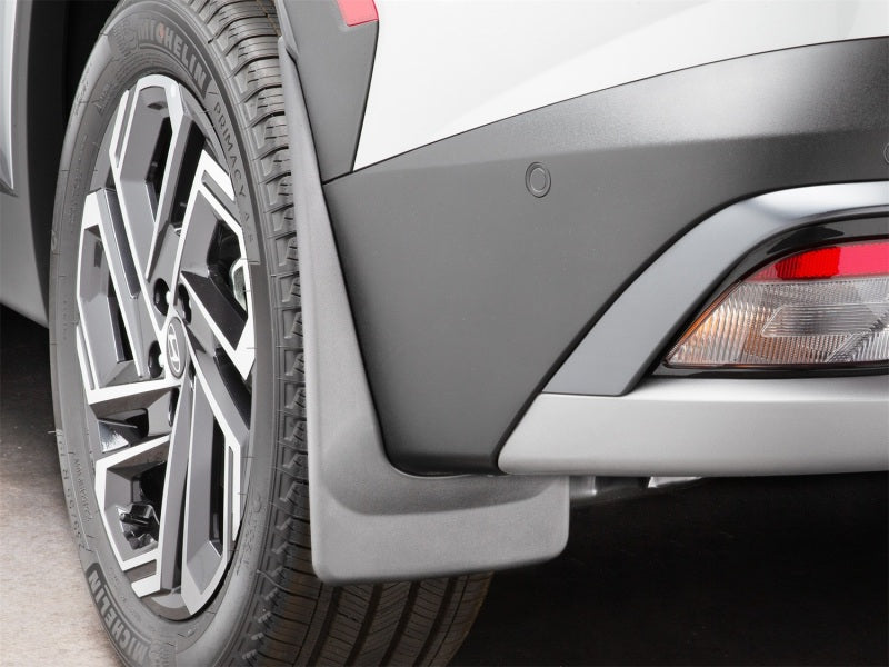 WeatherTech 25-25 Hyundai Tucson Rear Mudflaps - Black 120196