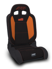 Load image into Gallery viewer, PRP EnduroDaily Reclining Suspension Seat - Black/Orange Tweed - Passenger - GTR Auto