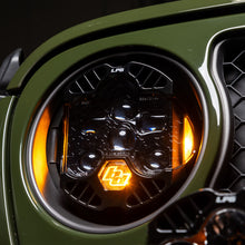 Load image into Gallery viewer, Baja Designs 18-25 Jeep Wrangler JL/20-25 Gladiator JT (w/Halogen) DOT LP6 LED Headlight Kit - Amber