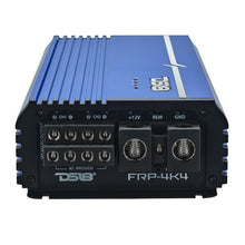 Load image into Gallery viewer, DS18 4-Channel Class-D Amp Stereo Full-Range 4 x 400 W RMS at4 ohm- Blue