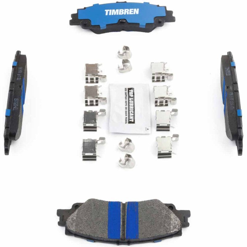 Timbren 24-25 Lexus GX550/Toyota Land Cruiser BES Severe Duty Semi-Metallic Brake Pads - Rear TIM-D2511SD